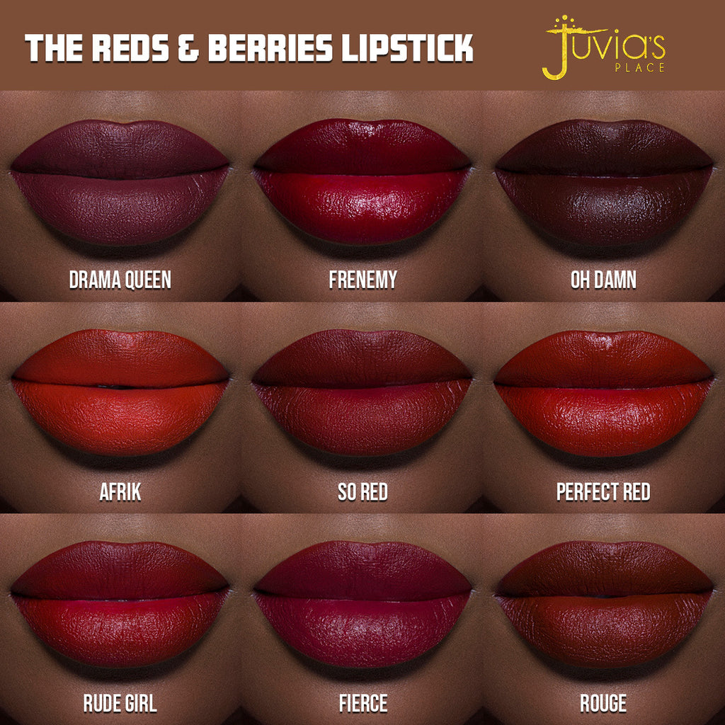 Dark Red Berry Lipstick The Reds Berries Velvety Matte