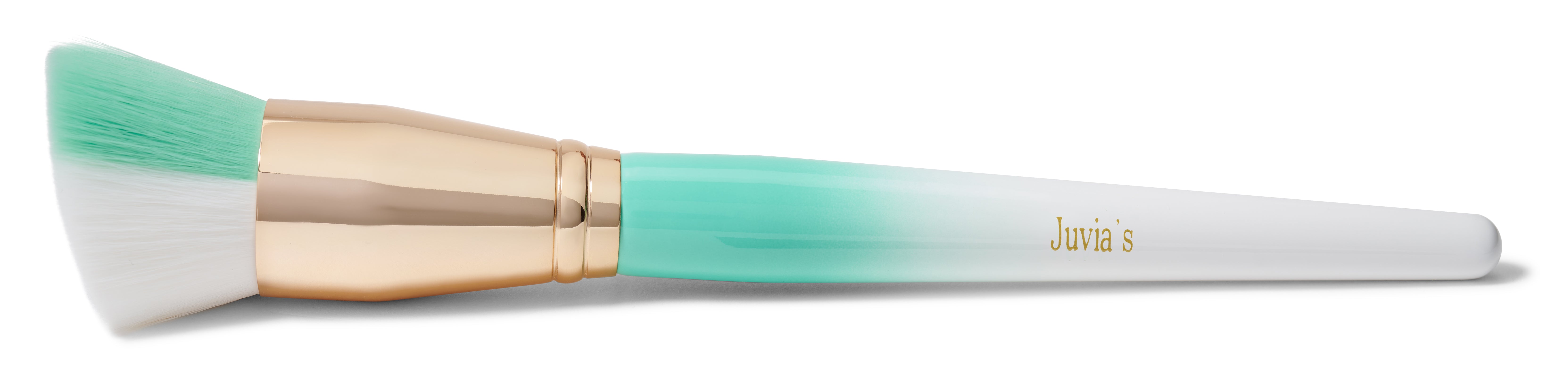 I Am Magic Flat Top Foundation Brush- Blue and White