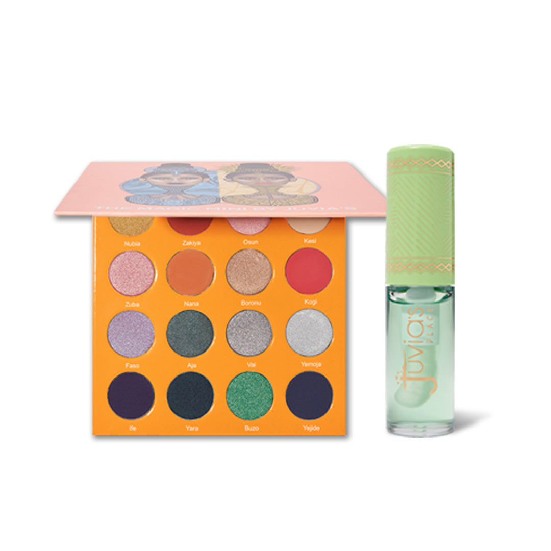 2025 MAGIC BUNDLE-Vibrant Eyeshadow Palette + Honey Dew Lip Oil thumbnail image