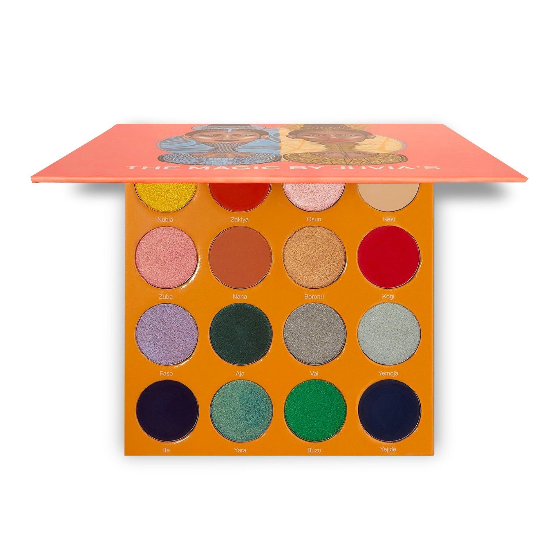 The Zulu Eyeshadow Palette for Dark Skin Juvia’s Place