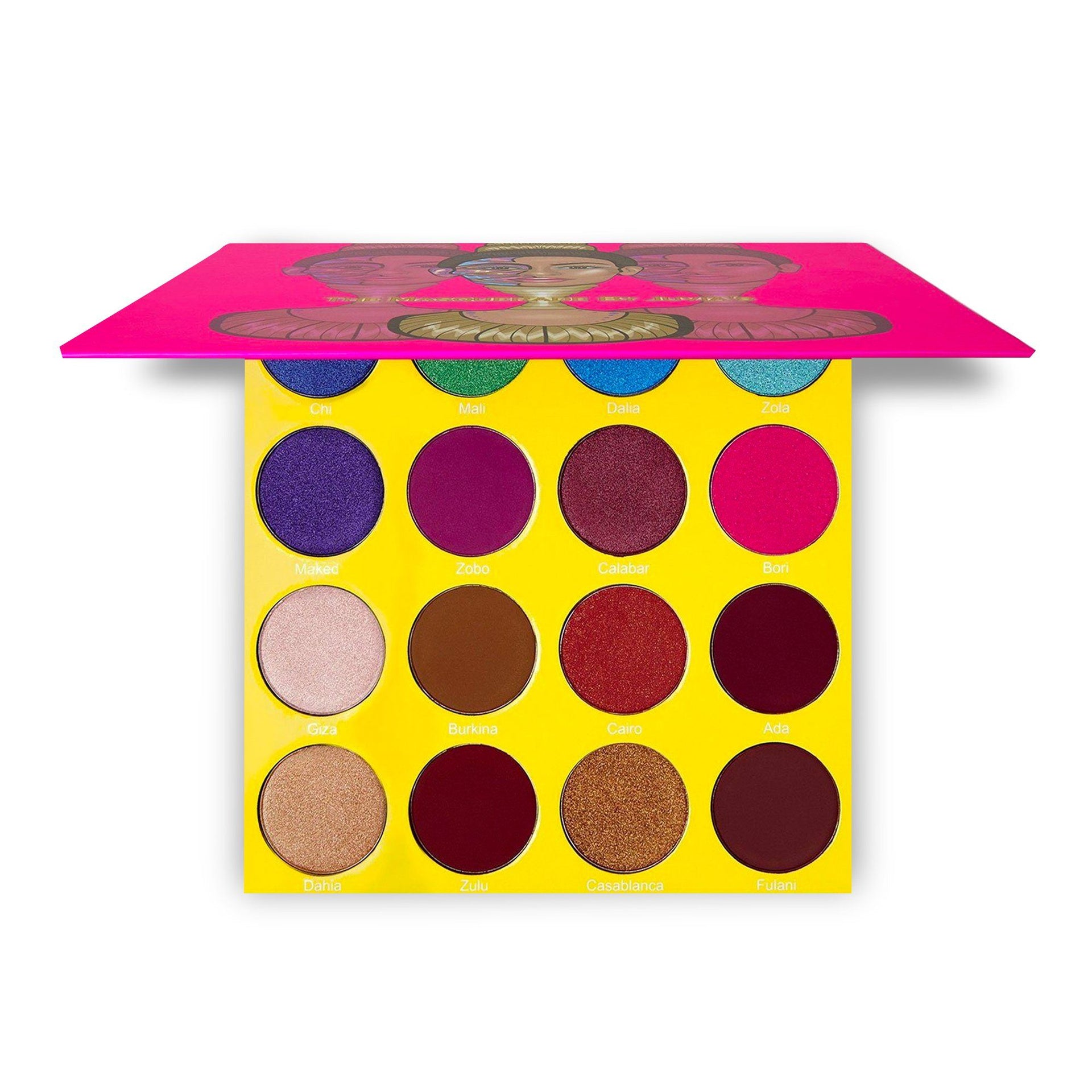 The Zulu Eyeshadow Palette for Dark Skin Juvia’s Place